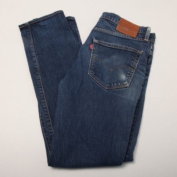 Levis Strauss Other - Levi's Premium Men's 33x34 Actual 33x32 Straight Leg Jeans Blue Denim